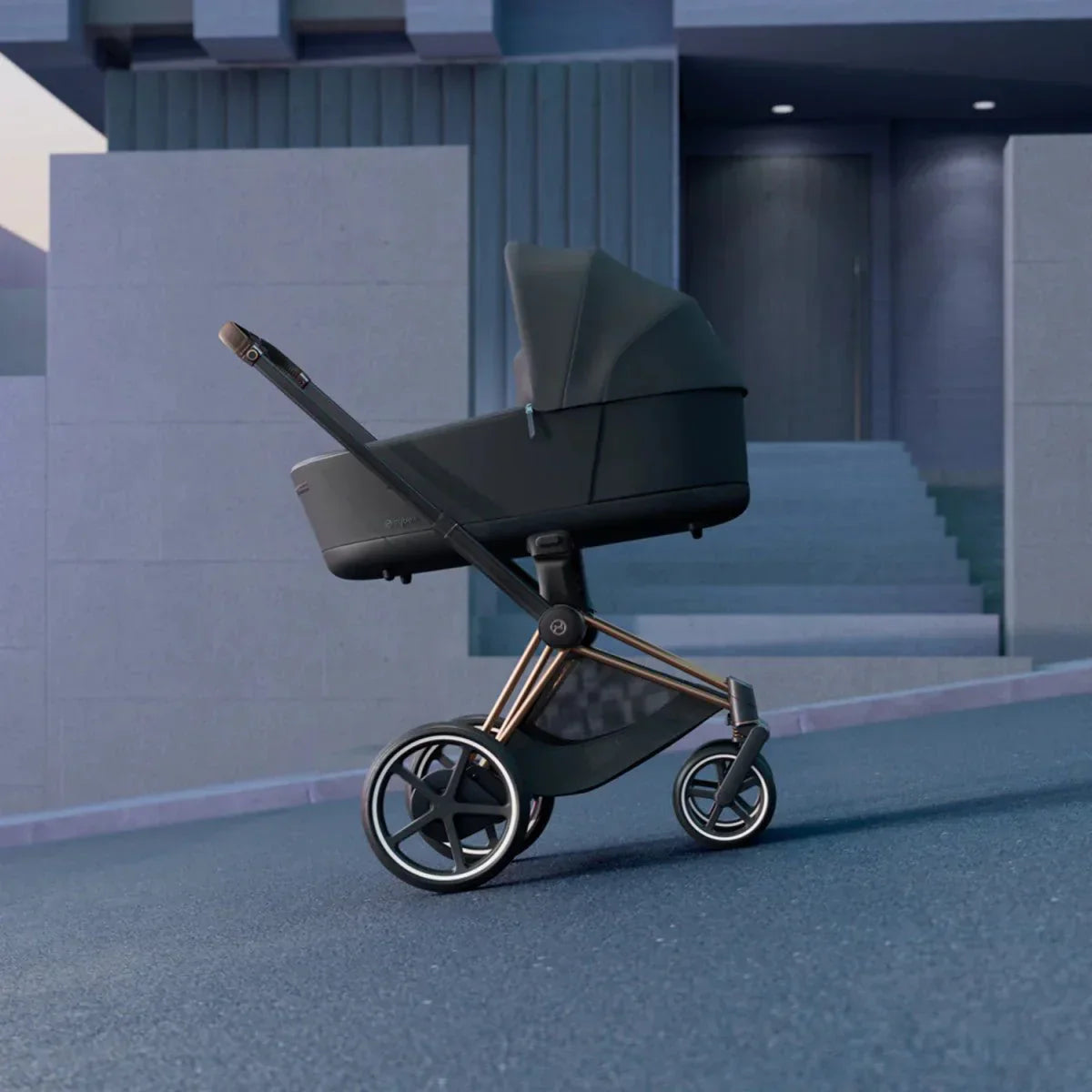 Electric Luxury Stroller? Yes, Please! See the Cybex e-Priam