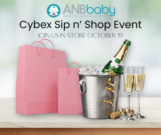 Join us for the CYBEX Sip n’ Shop Event at ANB Baby! - ANB BABY