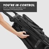 Baby Jogger City Mini 2 Double Baby Stroller-Jet_8 - ANB Baby