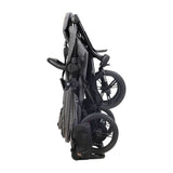 Mountain Buggy Duet Luxury with Double Satchel and Carrycot-Herringbone_10 - ANB Baby