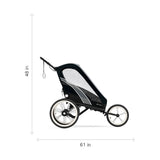 Cybex Zeno Multisport Trailer Frame-Black_7 - ANB Baby