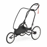 Cybex Zeno Multisport Trailer Frame-Black with Pink Details_10 - ANB Baby