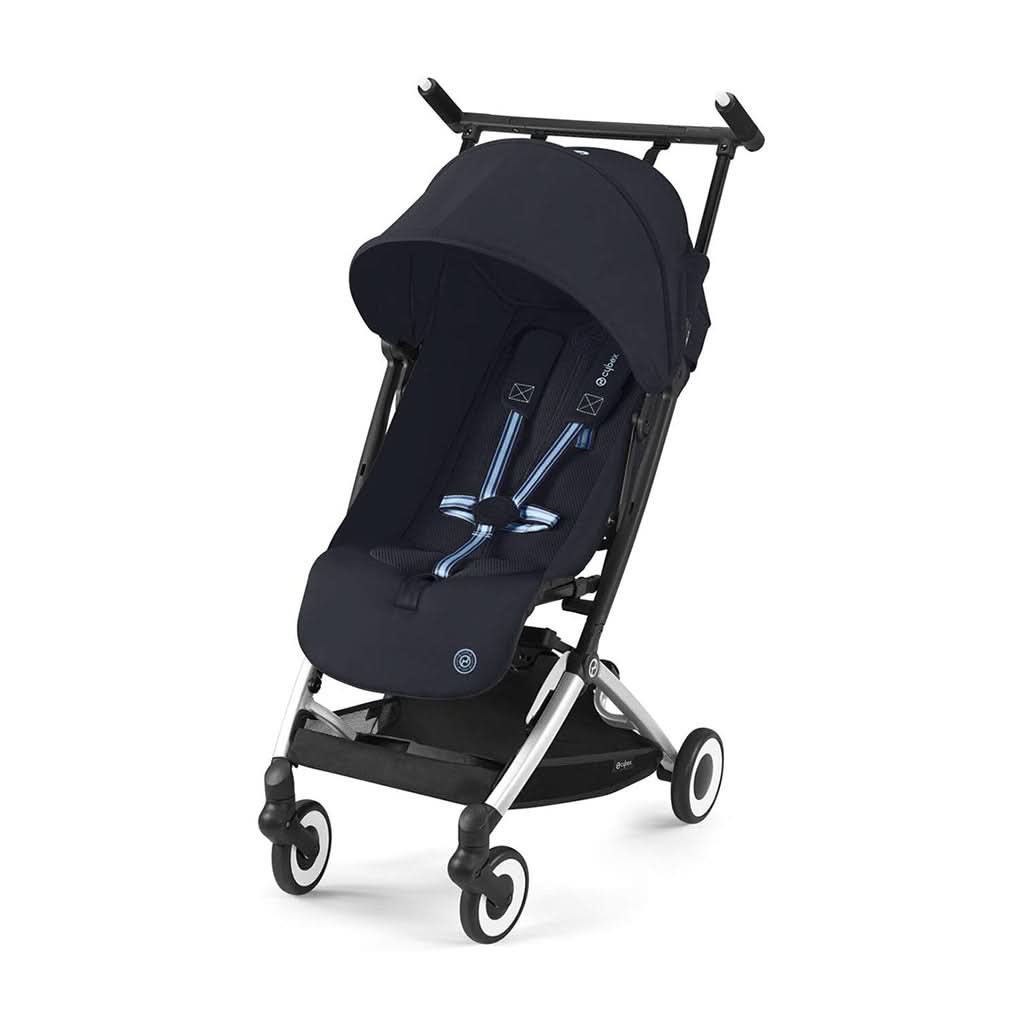Cybex Libelle 2 Lightweight Stroller_Dark Blue - Silver Frame_11 - ANB Baby