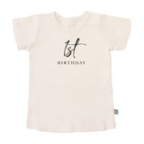 Finn & Emma Short Sleeve Graphic T-Shirt - 1st Year_1 - ANB Baby