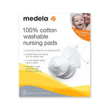 Medela 100% Cotton Washable Bra Pads with Laundry Bag_2 - ANB Baby