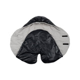 7 AM Enfant Nido Quilted Wrap, Black - ANB Baby