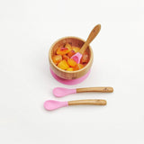 AVANCHY Bamboo Infant Feeding Spoons 5 Pack_6 - ANB Baby