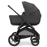 Inglesina Aptica XT Stroller With Bassinet & Stand-Single Strollers-Inglesina-Magnet Gray-ANB Baby Store