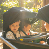 BOB Renegade Wagon Canopy Kit 2 pack, Black_3- ANB Baby