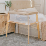 Baby Delight Heirloom Willow Organic Wood Bassinet-Organic Oat_2 - ANB Baby