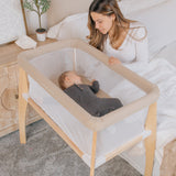 Baby Delight Heirloom Willow Organic Wood Bassinet-Organic Oat_4 - ANB Baby