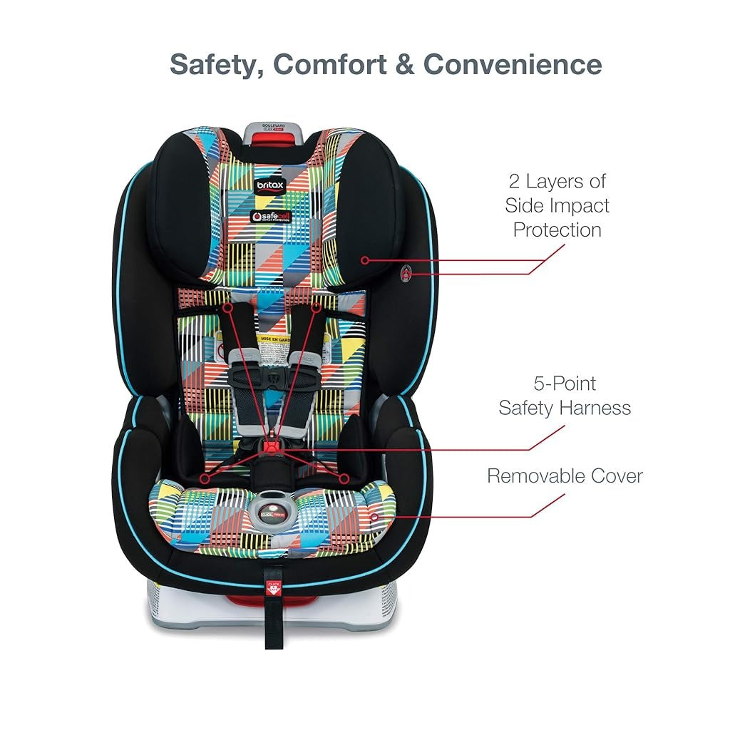 Britax Boulevard ClickTight Anti-Rebound Bar Convertible Car Seat_6- ANB Baby