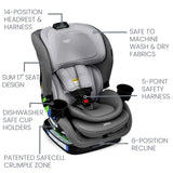 Britax Poplar Convetible Car Seat-Glacier Graphite_7 - ANB Baby