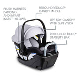 Britax Willow S Infant Car Seat with Alpine Base Glacier Onyx Life 2 - ANB Baby