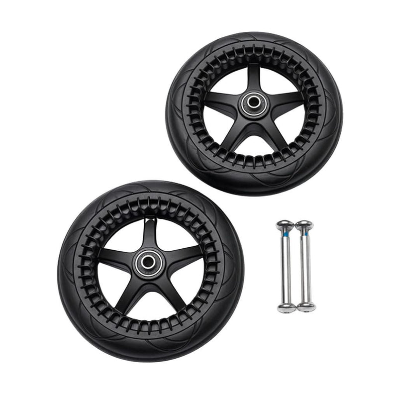 Bugaboo-Bee-5-Rear-Wheels-Replacement-Set---BLACK - ANB Baby