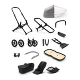 Bugaboo-Fox-3-Base + Style Set Midnight black fabrics, black-chassis- ANB Baby