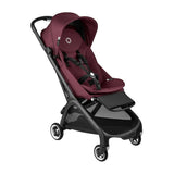 Bugaboo Butterfly Complete Lightweight Stroller-Black-Dark Cherry_10 - ANB Baby