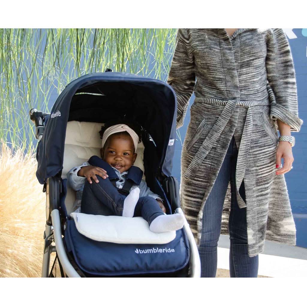 Bumbleride Organic Cotton Seat Liner-Natural_2 - ANB Baby