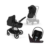 Cybex-5-in-1-EOS-Travel-System-with-Aton-G-Swivel-with-Sensorsafe-Moon-Black-With-Black-Frame_1 - ANB Baby