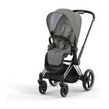 Cybex-Priam-4-Stroller-Chrome---Black-Frame-with-Soho-Grey_14 - ANB Baby