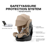 Cybex Callisto G 360 Rotating All-in-One Convertible Car Seat-Almond Beige_10 - ANB Baby