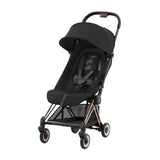 Cybex Coya Lightweight Stroller-Rose Gold Frame-Sepia Black_4 - ANB Baby