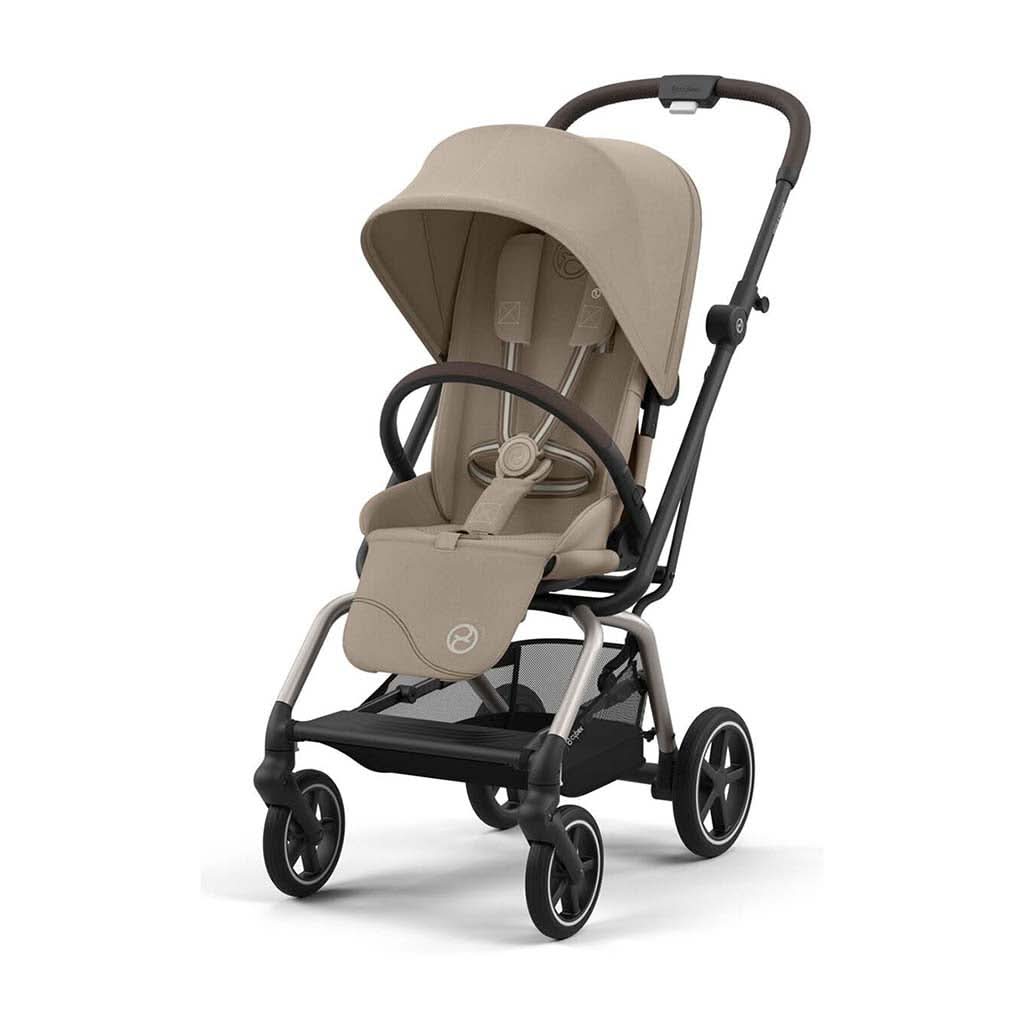Cybex Eezy S Twist+2 V2 Stroller-Black Frame Almond Beige_11 - ANB Baby
