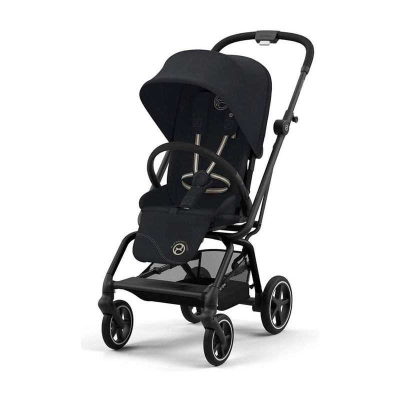 Cybex Eezy S Twist+2 V2 Stroller-Black Frame MagicBlack_1 - ANB Baby