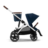 Cybex Gazelle S 2 Stroller Silver Frame with Ocean Blue_9 - ANB Baby