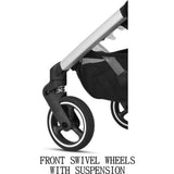 Cybex Pockit Plus All City Ultra Compact Lightweight Stroller-Velvet Black_6 - ANB Baby