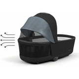 Cybex Priam4-eP4 Cot-Deep Black_3 - ANB Baby