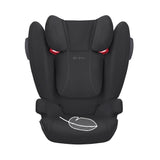 Cybex Solution B2-fix +Lux Booster Car Seat, Volcano Black, Comfortable Fabric - ANB Baby