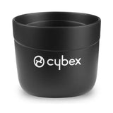 Cybex Solution B2-fix +Lux Booster Car Seat, Volcano Black, Cup Holder - ANB Baby