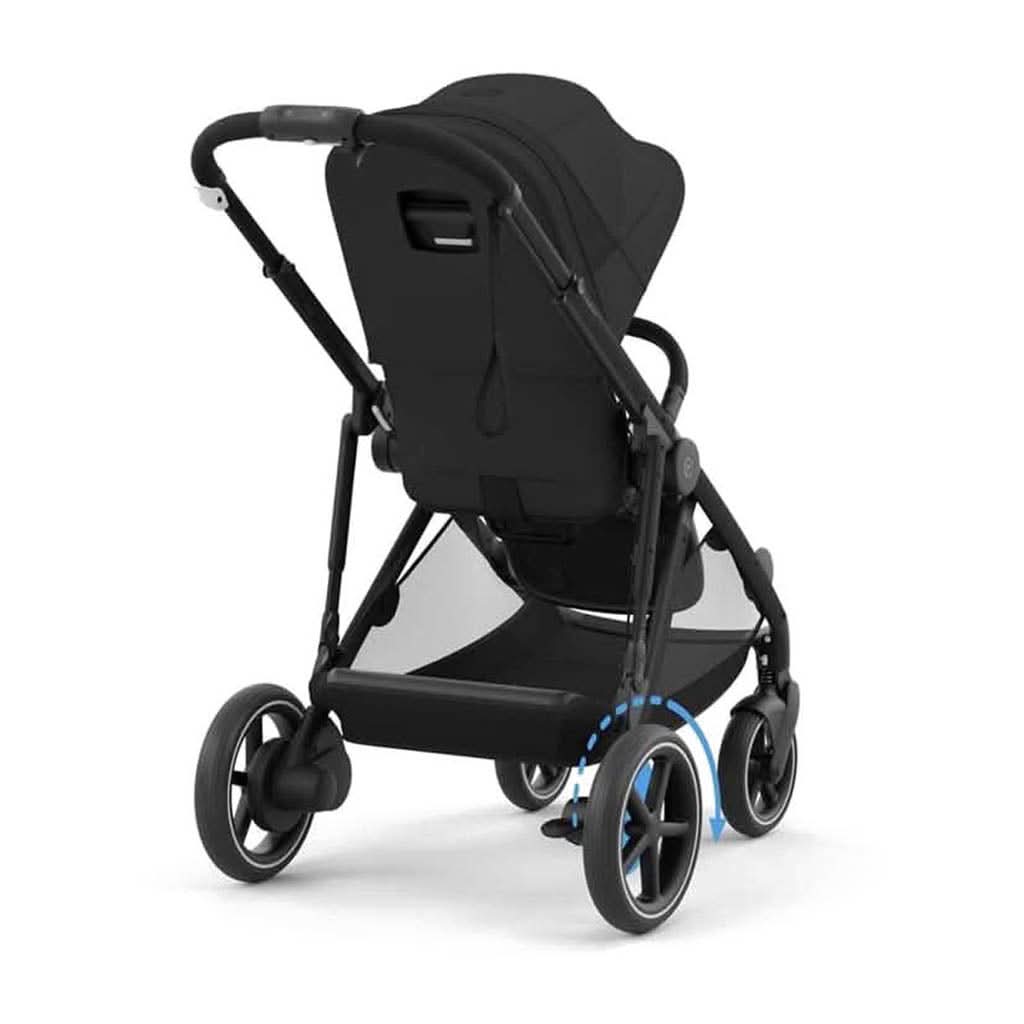 Cybex e-Gazelle S Stroller Moon Black Seat_3 - ANB Baby