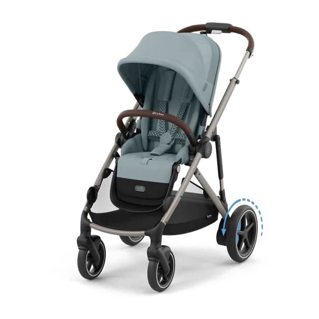 Cybex e-Gazelle S Stroller Stormy Blue Seat_9  - ANB Baby