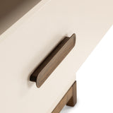 DaDaDa Lala Little 3-Drawer Dresser-White-Alomnd Milk-Walnut_13 - ANB Baby