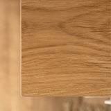 DaDaDa Lala Little 3-Drawer Dresser-White-Red Oak_6 - ANB Baby