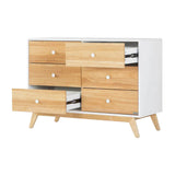 DaDaDa Merry 6-Drawer Dresser White Natural_4 - ANB Baby