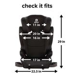 Diono Cambria 2 Booster Seat-Black_7 - ANB Baby