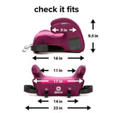 Diono Solana 2 Latch-XL Space Backless Booster Seat-Pink_6 - ANB Baby