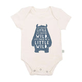 Finn & Emma Short Sleeve Graphic Bodysuit-Wild Child_1 - ANB Baby