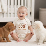 Finn & Emma Short Sleeve Graphic Bodysuit - Every Dog Needs A Baby_2 - ANB Baby