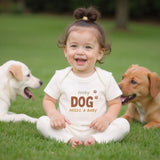 Finn & Emma Short Sleeve Graphic Bodysuit - Every Dog Needs A Baby_5 - ANB Baby