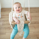Finn and Emma Short Sleeve Graphic Bodysuit-Love Grandpa_2 - ANB Baby