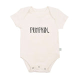 Finn and Emma Short Sleeve Graphic Bodysuit-Pumpkin_1 - ANB Baby