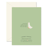 Ginger P Designs Spring Green Baby Greeting Card_2 - ANB Baby