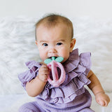 Itzy-Ritzy-Bitzy-Biter-Teething-Ball,-Pink-Lemonade_2 - ANB Baby