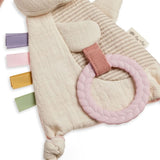 Itzy Ritzy Bitzy Crinkle Sensory Toy With Teether-Bunny_3 - ANB Baby