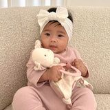 Itzy Ritzy Bitzy Crinkle Sensory Toy With Teether-Bunny_Lifestyle - ANB Baby