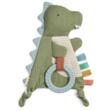 Itzy Ritzy Bitzy Crinkle Sensory Toy With Teether-Dino_1 - ANB Baby